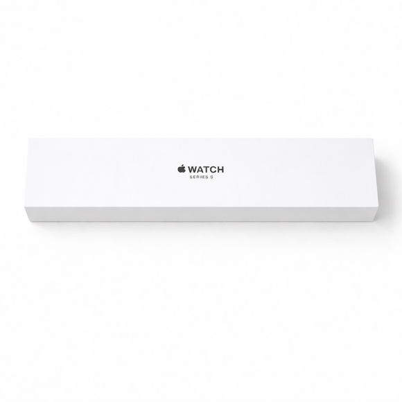 Apple Watch Series 3 42mm Space Gray Aluminum Black Band NO CHARGER - Picture 6 of 9